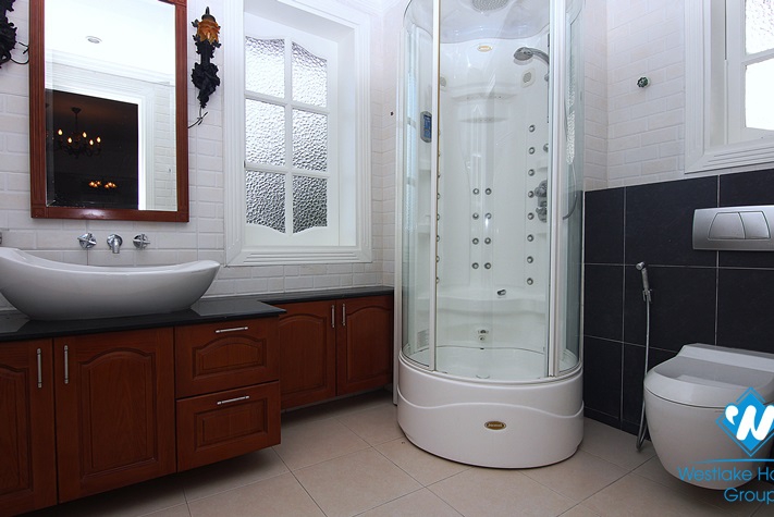 Beautiful 4 bedrooms house for rent with nice terrace in Nghi Tam - Tay Ho - Hanoi